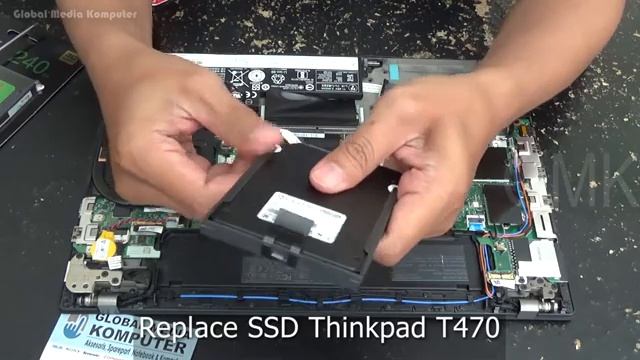 Lenovo Thinkpad T470 Replace Upgrade SSD RAM Battery, Stuck To Interrupt Normal Startup,please Ente