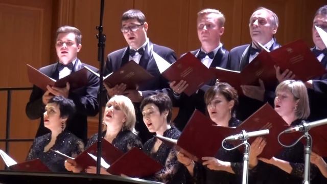 БЗМК. Г.Пономаренко Оренбургский пуховый платок. Оренбургский камерный хор