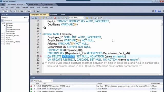 ForeignKey Constraint смотреть онлайн