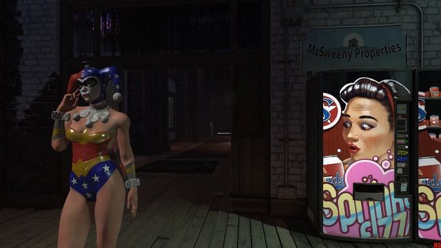 SKIN; Batman; Arkham Knight; Wonder Woman Classic Harley смотреть онлайн