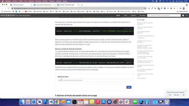 Flutter - Firebase Authentication - 36 (plugin flutter_facebook_auth - android) смотреть онлайн