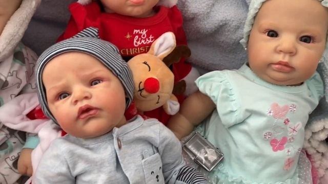 КУКЛЫ РЕБОРН ❤️ В ГОСТЯХ У КУКОЛ ❤️ ПОДАРОК ? . смотреть онлайн