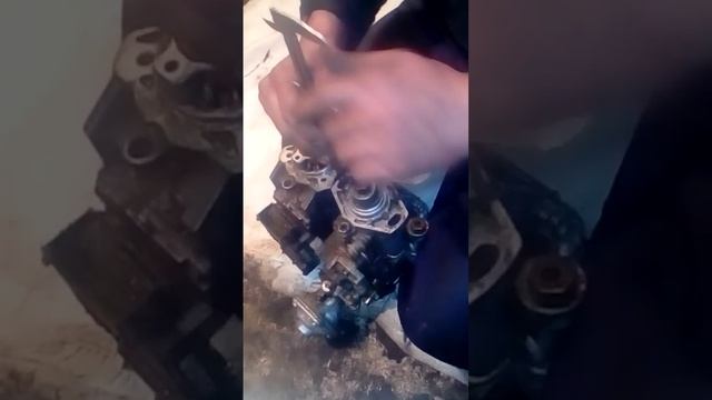 переделка тнвд опель запфира на механику 1