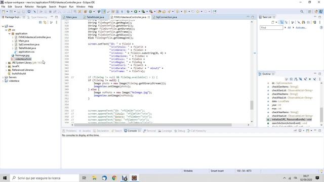Videoteca; Java EE; JavaFX; SceneBuilder; Eclipse IDE; MySQL; JDBC смотреть онлайн