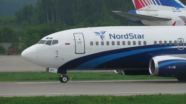 Самолет-Беркут, последняя летающая трехсотка в стране, Boeing 737-300 "NordStar". смотреть онлайн