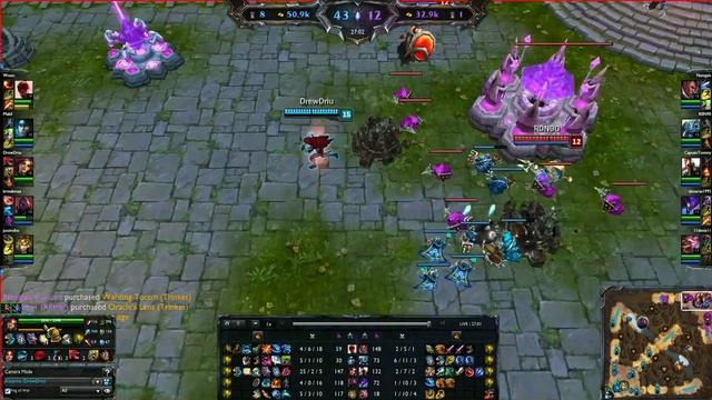 Katarina 1v5 penta + winning the game смотреть онлайн