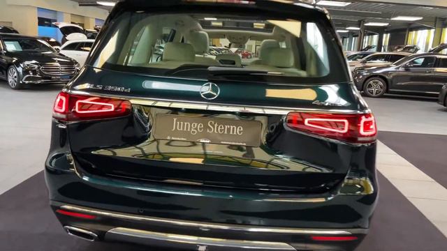 17482 Mercedes-Benz GLS 350 d 4M smaragdgrün macchiato AHK E-ACTIVE смотреть онлайн