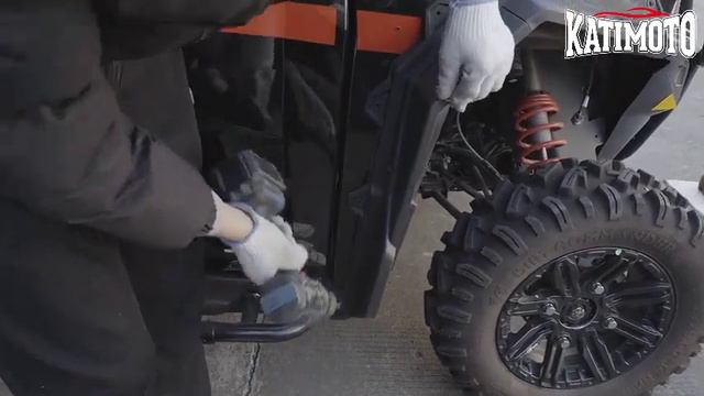 Installation of Wider Fender Flares Set for Polaris General 1000/4 1000 2016-2024 OEM #2884220 смотреть онлайн