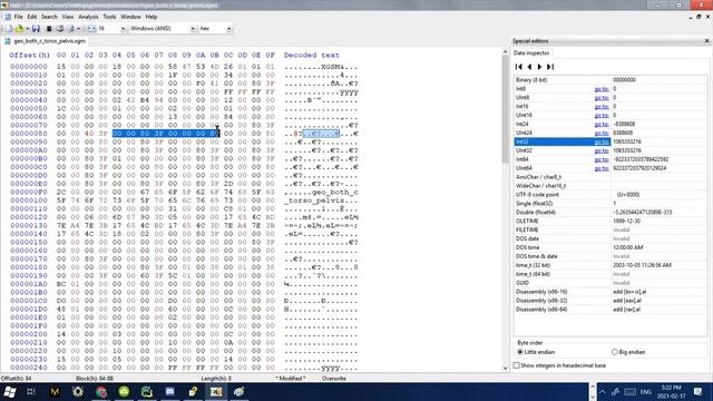 05 Hex Editor with Datatypes смотреть онлайн