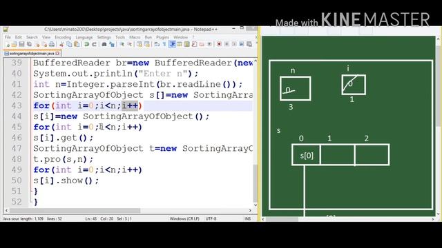 Sorting array of objects | java | Tamil смотреть онлайн
