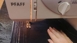 Nähmaschine PFAFF Hobby 1020 Test, Sewing machine review, швейная машина тест