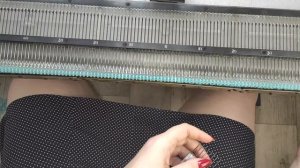 МК Детская косынка «Рапунцель» на вязальной машине