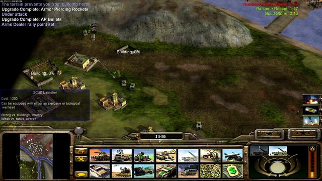 C&C General Zero Hour Reborn Mod General Mohmar Deathstrike VS Xun Ling Nian #9 смотреть онлайн