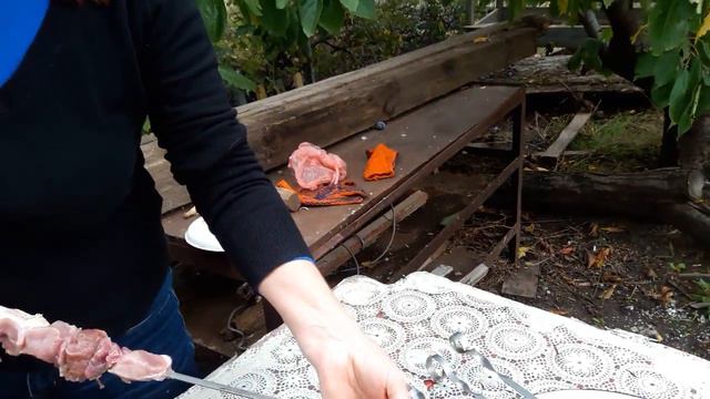 Шашлык дача часть 5