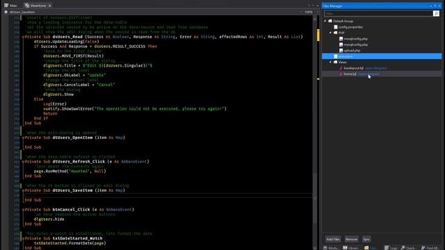 Creating Vuetify Forms using BANanoVuetifyAD3 - Part 7 (JSON CRUD) смотреть онлайн