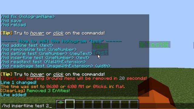 Minecraft Bukkit Plugin Review Holographic Displays смотреть онлайн