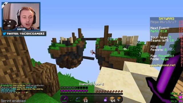TARGET US CHALLENGE w/TapL + DANK TRICKSHOT?! ( Hypixel Skywars ) смотреть онлайн