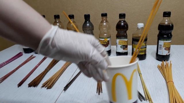 Красим трубочки морилкой. смотреть онлайн