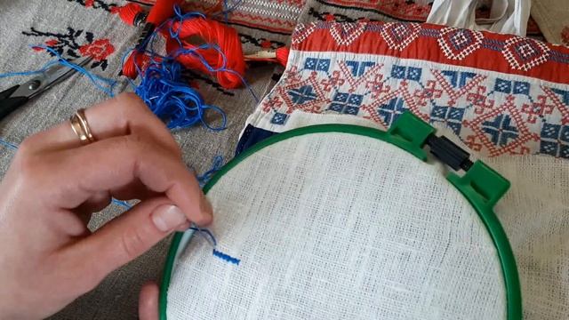 Мастер класс по белорусской народной вышивке/ Дом ремёсел "Старый млын" смотреть онлайн