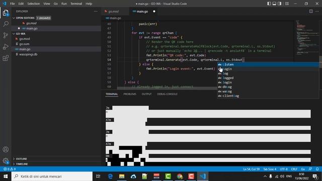 [Integrasi Whatsapp] Mudah dan simple auto respon pesan WA. Langsung bisa - Untuk Programmer Pemula смотреть онлайн