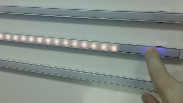 Светодиодный линейный светильник с сенсорным выключателем смотреть онлайн