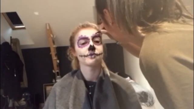 MAKE UP HALLOWEEN ? LA SANTA MUERTE ? смотреть онлайн