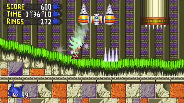 Chasing all 7 Giant Rings in Marble Garden Act 1 - Sonic 3 A.I.R смотреть онлайн