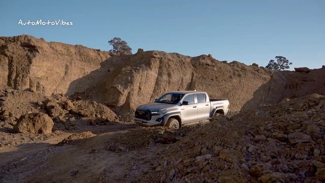New 2024 Toyota Hilux GR Sport (Silver Sky) - OFFROAD Test Drive смотреть онлайн