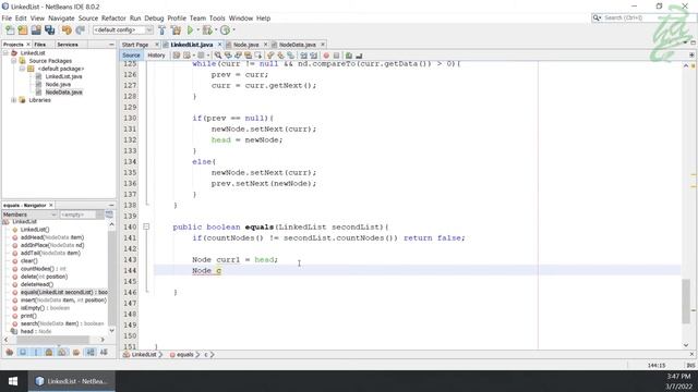 27 - Linked Lists: Create LinkedList Class (Java) Part 07 смотреть онлайн
