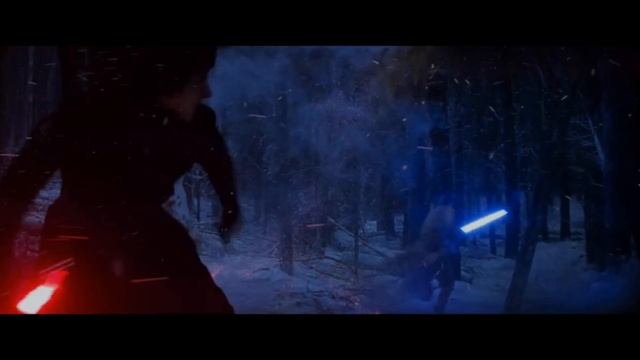 Star Wars: Episode VII The Force Awakens - Finn & Rey Vs. Kylo Ren [4K 60fps] смотреть онлайн
