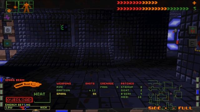 Let's look at System Shock Enhanced Edition with mouselook invert tutorial in the beginning смотреть онлайн
