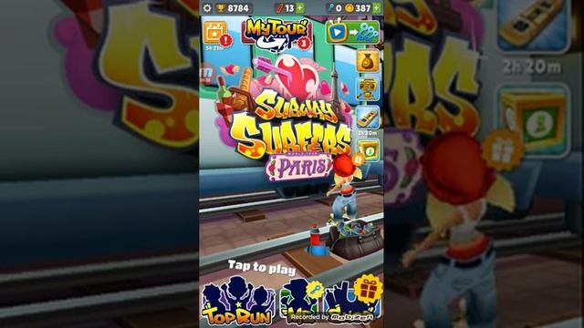 Try to stay alive the longest on Subway Surfers. смотреть онлайн