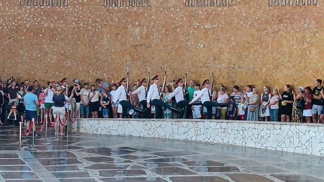 Волгоград. Мамаев Курган. Смена караула. Июль 2024