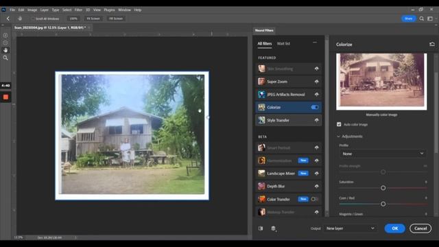Photoshop Tutorial 2023 - Using Neural Filter смотреть онлайн