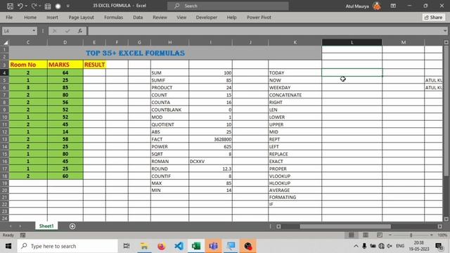 ये 35+ Functions आपको Excel में मास्टर बना देगा -- Excellence Tour смотреть онлайн