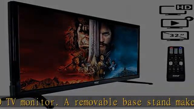 Upgraded Premium 32" DVD TV - 1080p Multimedia Disc Player, Ultra HD TV, LED Hi Res Widescreen Moni смотреть онлайн