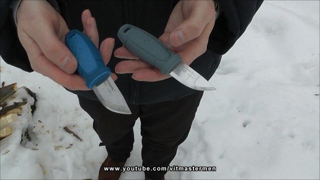 Отличия ножа Morakniv Eldris LightDuty от Morakniv Eldris. смотреть онлайн