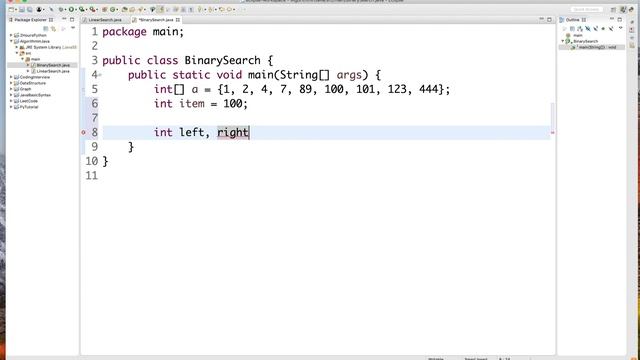Code- Binary Search in Java Bangla Tutorial. Data Structures and Algorithms Bangla Tutorial. смотреть онлайн