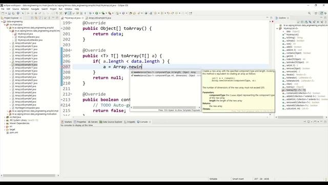 데이터 분석 4강 - MyArrayList - toArray смотреть онлайн