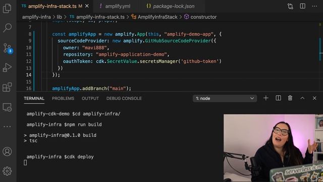 DEPLOY A WEB APP TO THE CLOUD WITH AWS AMPLIFY AND AWS CDK смотреть онлайн