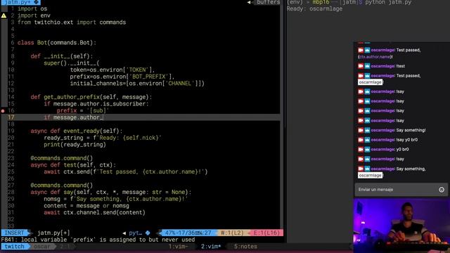 ? [python] - Just Another Twitch Majordomo (2021-09-16) смотреть онлайн