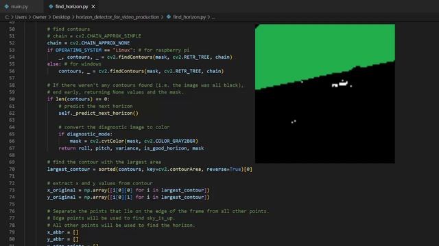 Autonomous Flight with a Camera: Horizon Detection Algorithm смотреть онлайн