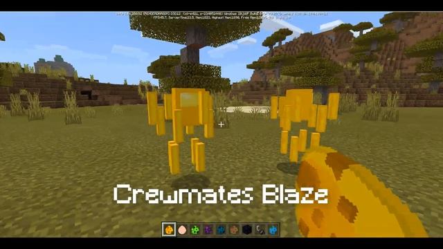 CREWMATE WARDEN AMONG US | MINECRAFT 1.16 AMONG US ADDON/MOD | CREWMATES MOBS смотреть онлайн