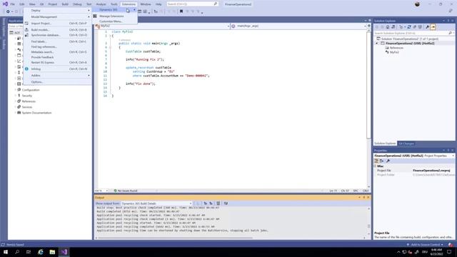 Dynamics 365 FO: Custom Scripts (Execute X++ Jobs without downtime) смотреть онлайн