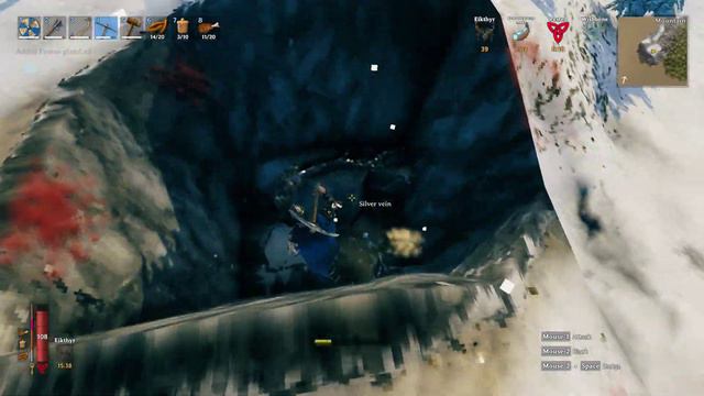 Valheim Silver Mining Struggle is Real смотреть онлайн