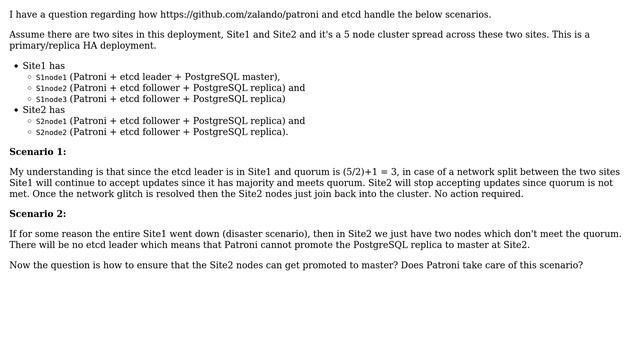 Databases: What happens if a DC goes down in a Postgresql, Patroni, etcd multi DC setup смотреть онлайн