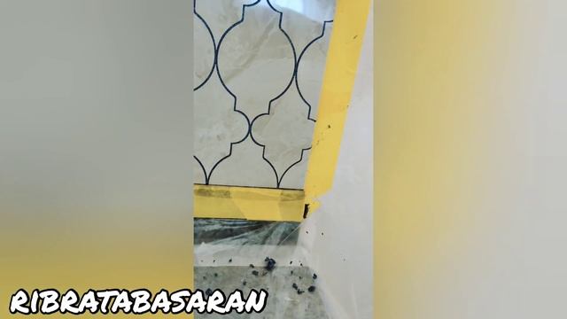 Укладка плитки. Мозаика. Керамогранит. Двухкомпонентная затирка. смотреть онлайн