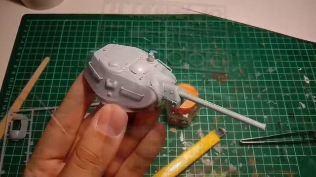 Полная сборка танка Т-34-76 1/35 (часть 2) Советский танк завода ,,Красное Сормово'' МОДЕЛИСТ 30355 смотреть онлайн
