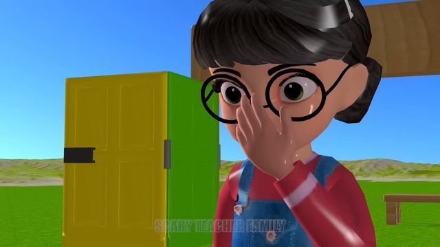 Scary Teacher 3D vs Squid Game Unlock Wooden Door Key 5 Times Challenge Miss T vs 3 Neighbor Winnin смотреть онлайн