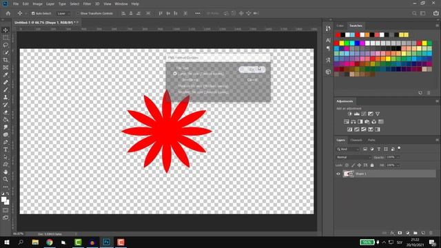 How to Create Photoshop Project with Transparent Background (EASY) смотреть онлайн